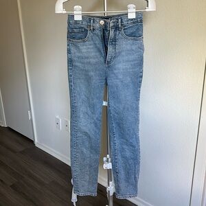 Express high rise jeans